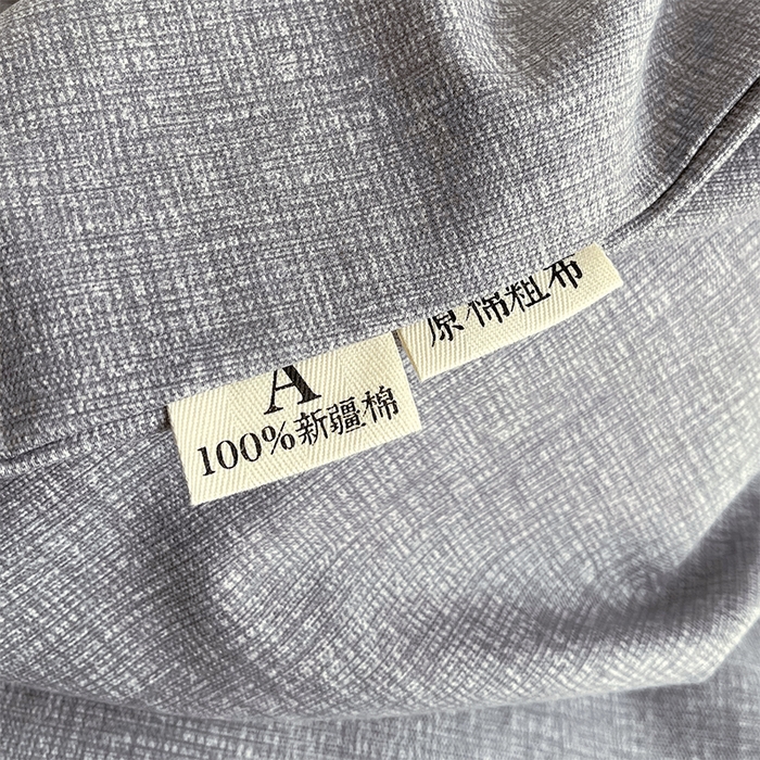 91家纺网 家纺一手货源 找家纺 春皖家纺 2026高端直播热卖非遗A类全棉老粗布加厚床单款三件套-普通款四件套 墨攻