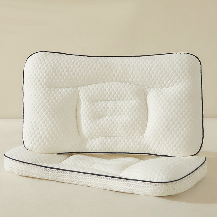 91家纺网 家纺一手货源 找家纺 （总）小桃姐家纺 2025新款儿童针织TPE软管豆豆枕头枕芯