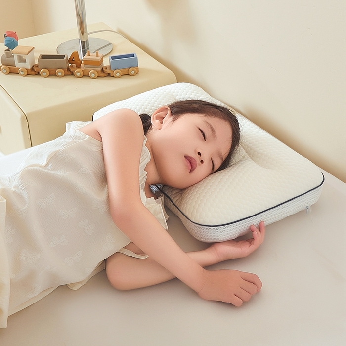 91家纺网 家纺一手货源 找家纺 （总）小桃姐家纺 2025新款儿童针织TPE软管豆豆枕头枕芯