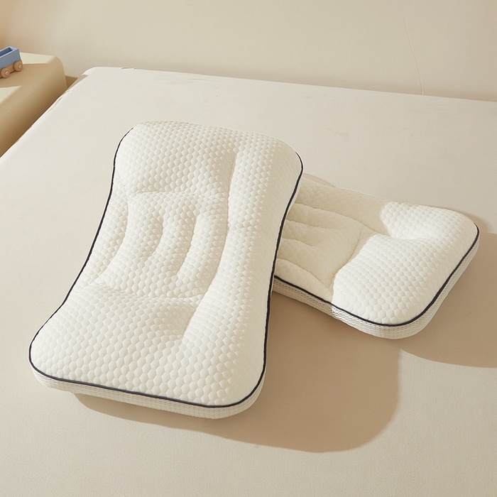 91家纺网 家纺一手货源 找家纺 （总）小桃姐家纺 2025新款儿童针织TPE软管豆豆枕头枕芯