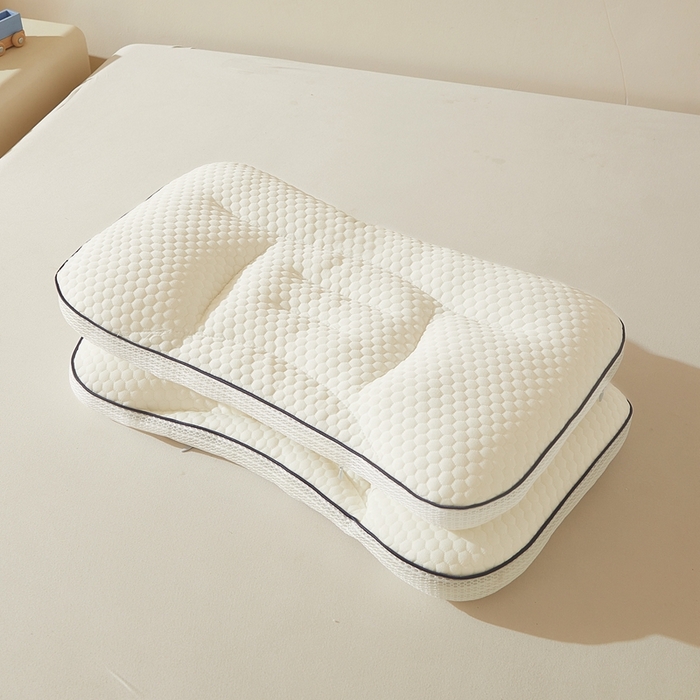 91家纺网 家纺一手货源 找家纺 （总）小桃姐家纺 2025新款儿童针织TPE软管豆豆枕头枕芯