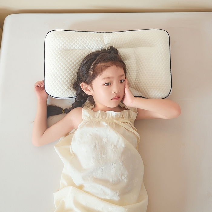 91家纺网 家纺一手货源 找家纺 （总）小桃姐家纺 2025新款儿童针织TPE软管豆豆枕头枕芯