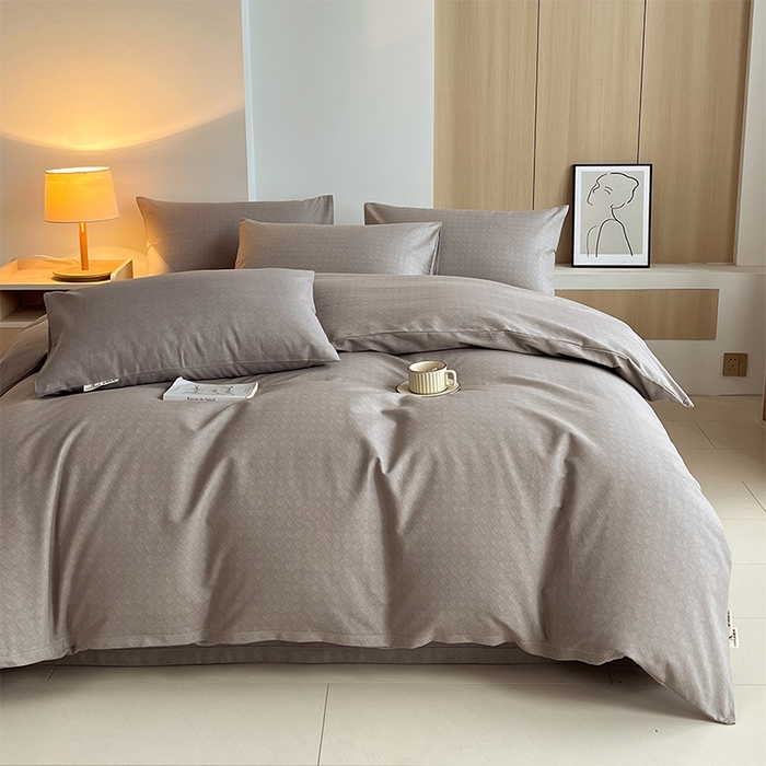 91家纺网 家纺一手货源 找家纺 春皖家纺 2026高端直播热卖非遗A类全棉老粗布加厚床单款三件套-普通款四件套 萎格咖