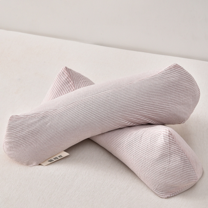 91家纺网 家纺一手货源 找家纺 （总）小桃姐家纺 2025新款全棉纯棉条纹日式无印风荞麦枕三角大凉山荞麦枕 花草枕 颈椎枕 护颈枕 沙发枕 午休枕头