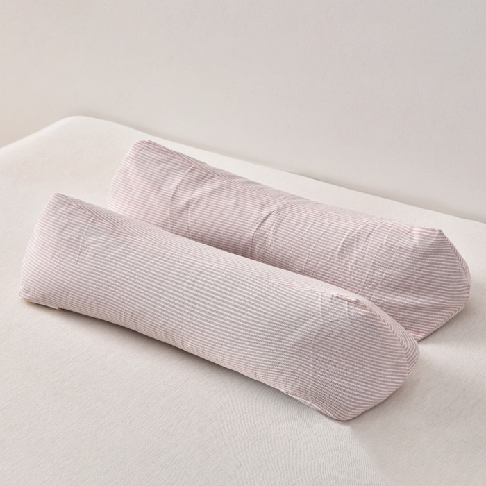 91家纺网 家纺一手货源 找家纺 （总）小桃姐家纺 2025新款全棉纯棉条纹日式无印风荞麦枕三角大凉山荞麦枕 花草枕 颈椎枕 护颈枕 沙发枕 午休枕头