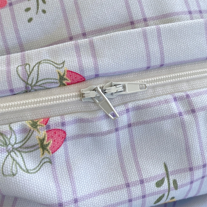 91家纺网 家纺一手货源 找家纺 春皖家纺 2026高端直播热卖非遗A类全棉老粗布加厚床单款三件套-普通款单被套 清新