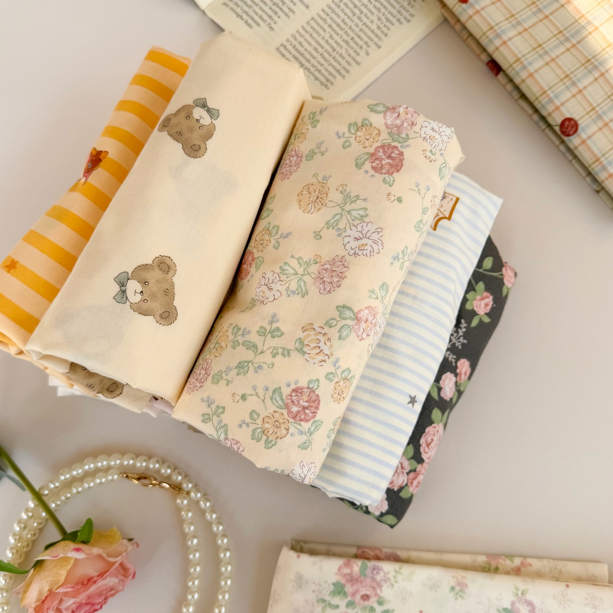 91家纺网 家纺一手货源 找家纺 百寐 2026新款13372全棉信封印花系列枕套 组合