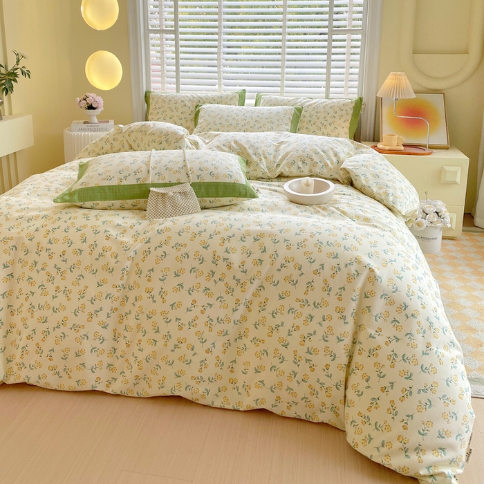 91家纺网 家纺一手货源 找家纺 春皖家纺 2026高端直播热卖非遗A类全棉老粗布加厚床单款三件套-工艺款四件套 伊兰