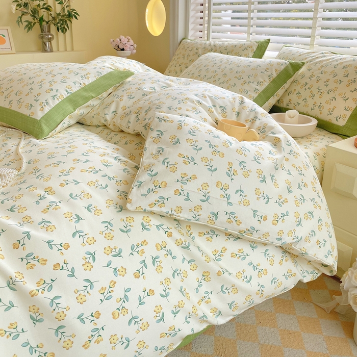 91家纺网 家纺一手货源 找家纺 春皖家纺 2026高端直播热卖非遗A类全棉老粗布加厚床单款三件套-工艺款四件套 伊兰