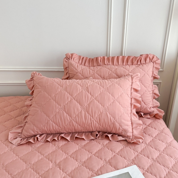 91家纺网 家纺一手货源 找家纺 怡源梦 2026新款A类亲肤棉床裙式床笠四件套-蝴蝶飞飞系列 豆沙