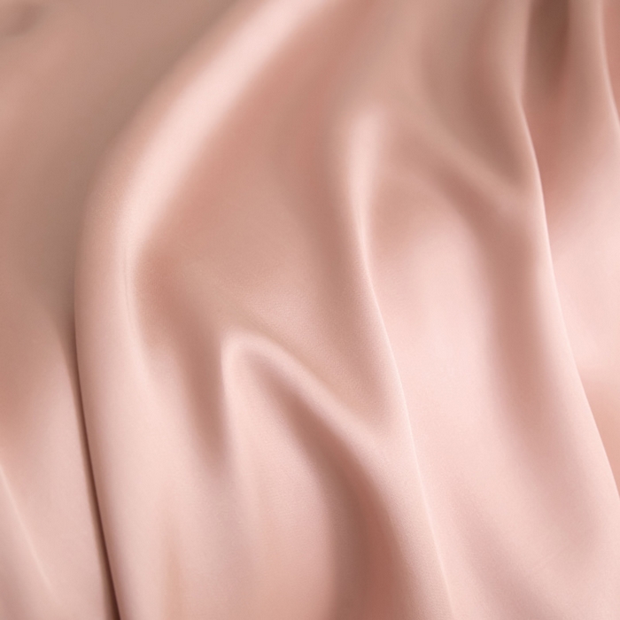 91家纺网 家纺一手货源 找家纺 禧澜庭 2026新款纯色夏季凉感天丝四件套莱赛尔纤维冰丝四件套 莲花粉