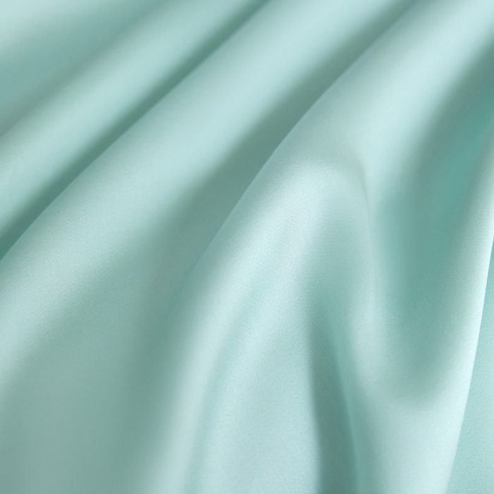 91家纺网 家纺一手货源 找家纺 禧澜庭 2026新款纯色夏季凉感天丝四件套莱赛尔纤维冰丝四件套 云蓝若草