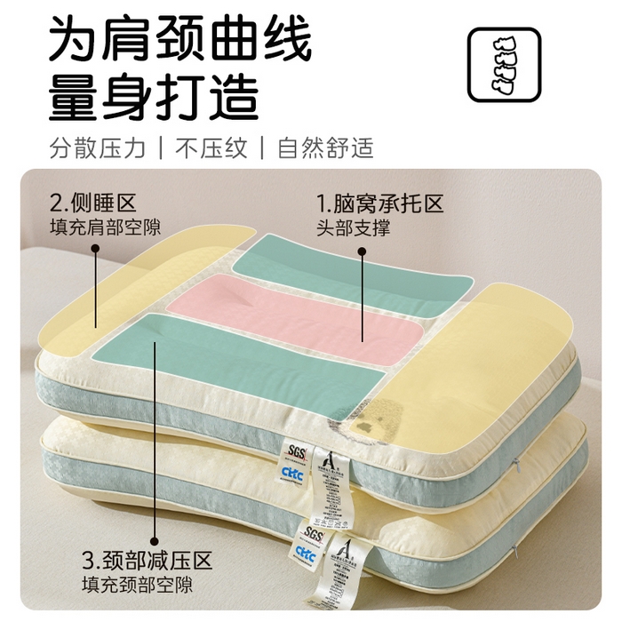 91家纺网 家纺一手货源 找家纺 （总）小桃姐家纺 2025新款提花毛巾绣卡通狗儿童学生头枕芯