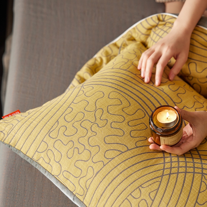 91家纺网 家纺一手货源 找家纺 春皖家纺 2026新款全棉双层提花夏被四件套 都市时尚