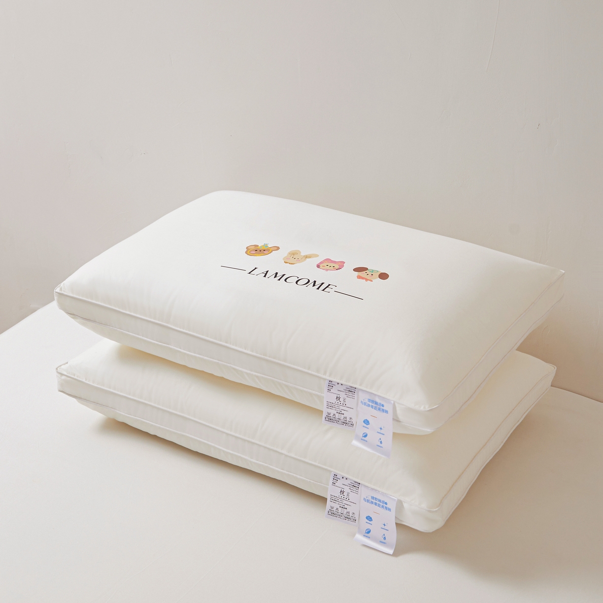 91家纺网 家纺一手货源 找家纺 （总）小桃姐家纺 2025新款全棉纯棉卡通枕头枕芯学生枕芯纯棉烫画枕芯