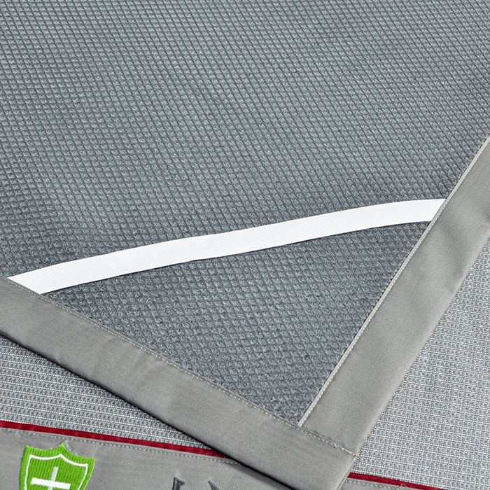 91家纺网 家纺一手货源 找家纺 小牛席业 2026新款A加厚款-可机洗抗菌提花冰丝席 抗菌席-色织灰色