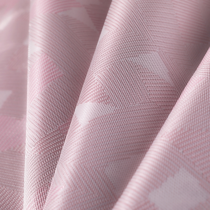 91家纺网 家纺一手货源 找家纺 小牛席业 2026新款A加厚款-可机洗抗菌提花冰丝席 抗菌席-魔幻方格-粉色