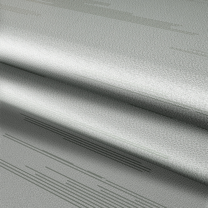 91家纺网 家纺一手货源 找家纺 小牛席业 2026新款A加厚款-可机洗抗菌提花冰丝席 抗菌席-流星雨-灰色