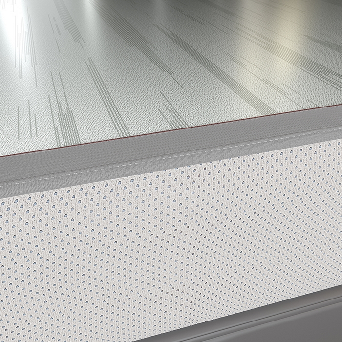 91家纺网 家纺一手货源 找家纺 小牛席业 2026新款A加厚款-可机洗抗菌提花冰丝席（床笠款） 抗菌席-流星雨-灰色