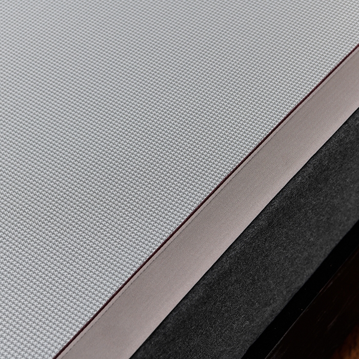 91家纺网 家纺一手货源 找家纺 小牛席业 2026新款小千鸟格-经典款抗菌席（轻奢风） 灰色