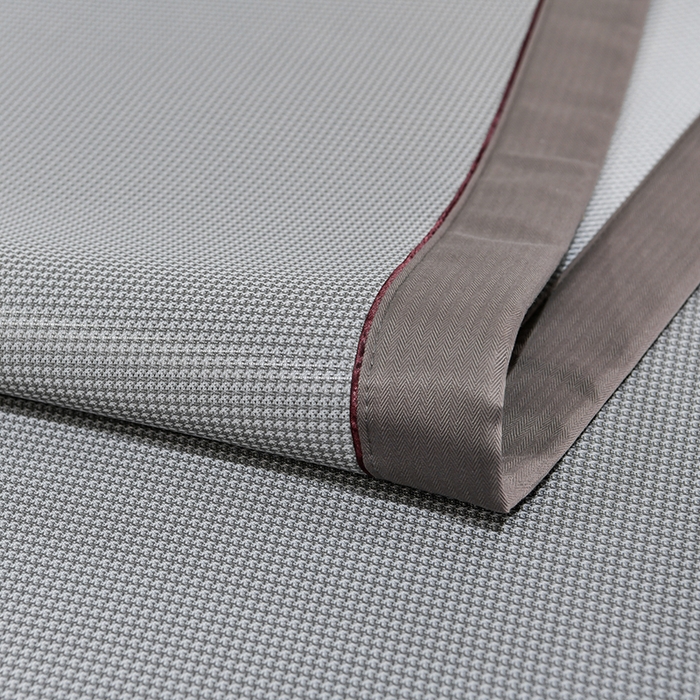 91家纺网 家纺一手货源 找家纺 小牛席业 2026新款小千鸟格-经典款抗菌席（轻奢风） 灰色