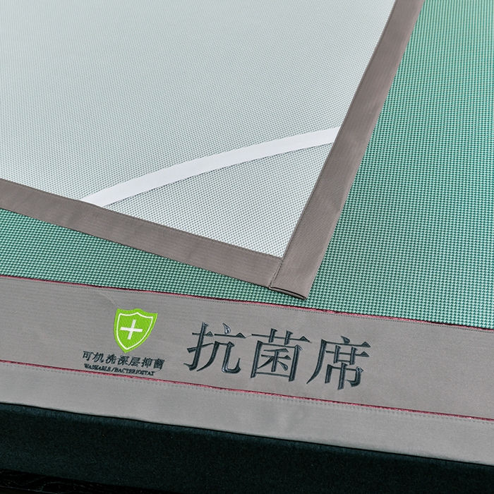 91家纺网 家纺一手货源 找家纺 小牛席业 2026新款小千鸟格-经典款抗菌席（轻奢风） 绿色