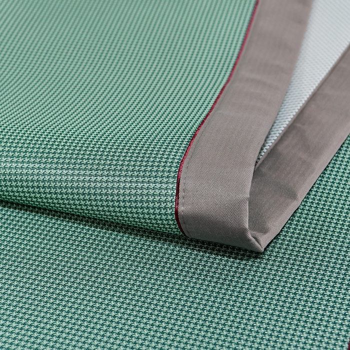 91家纺网 家纺一手货源 找家纺 小牛席业 2026新款小千鸟格-经典款抗菌席（轻奢风） 绿色