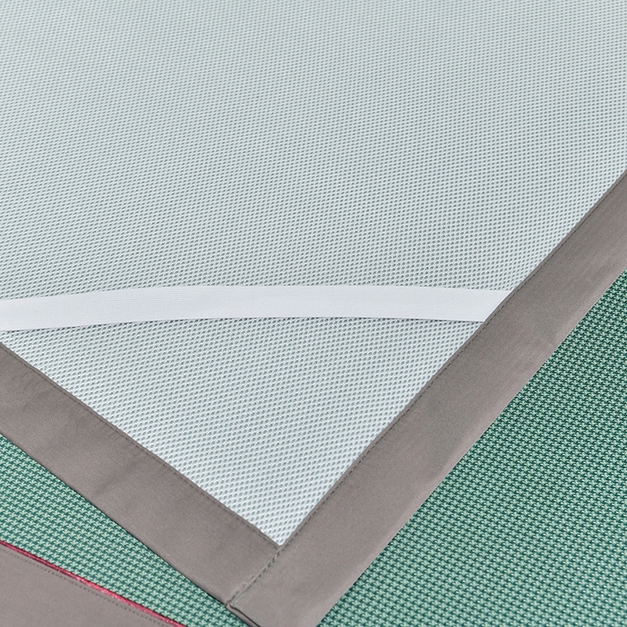 91家纺网 家纺一手货源 找家纺 小牛席业 2026新款小千鸟格-经典款抗菌席（轻奢风） 绿色