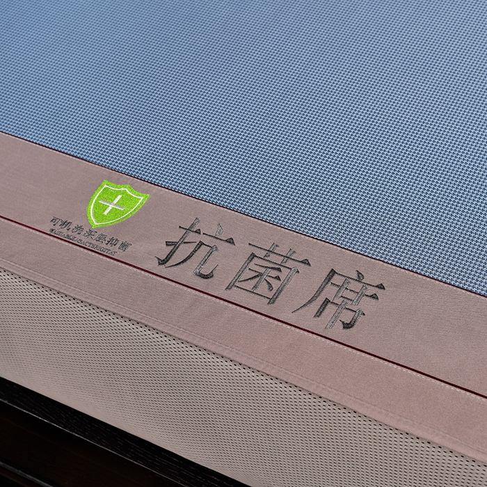 91家纺网 家纺一手货源 找家纺 小牛席业 2026新款小千鸟格-经典款抗菌席（床笠款） 蓝色