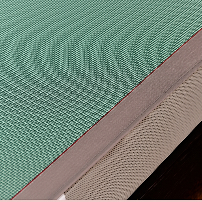 91家纺网 家纺一手货源 找家纺 小牛席业 2026新款小千鸟格-经典款抗菌席（床笠款） 绿色