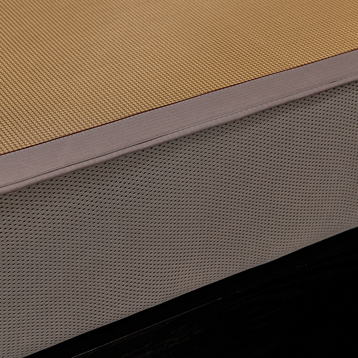 91家纺网 家纺一手货源 找家纺 小牛席业 2026新款小千鸟格-经典款抗菌席（床笠款） 咖色