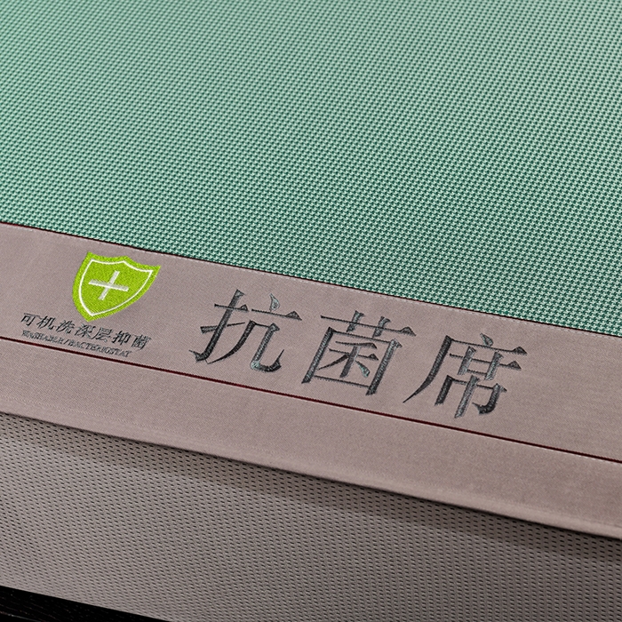91家纺网 家纺一手货源 找家纺 小牛席业 2026新款小千鸟格-经典款抗菌席（床笠款） 绿色