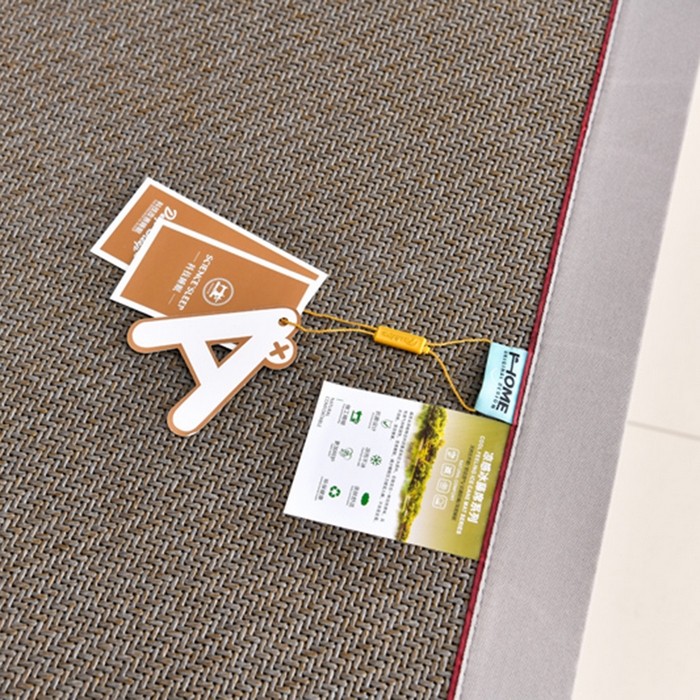 91家纺网 家纺一手货源 找家纺 小牛席业 2026新款3D刺绣印尼藤-熊猫刺绣款（10斤加厚） 咖啡