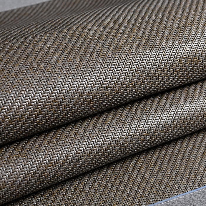 91家纺网 家纺一手货源 找家纺 小牛席业 2026新款3D刺绣印尼藤系列-雪山刺绣款【加厚10斤重】 浅咖