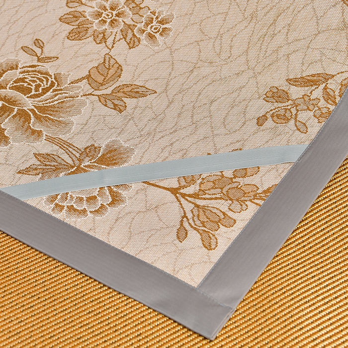 91家纺网 家纺一手货源 找家纺 小牛席业 2026新款艾草清香冰藤-双面席系列 艾草冰藤席-深咖