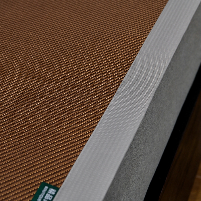 91家纺网 家纺一手货源 找家纺 小牛席业 2026新款艾草清香冰藤-双面席系列 艾草冰藤席-黑咖