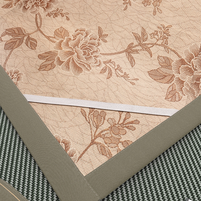 91家纺网 家纺一手货源 找家纺 小牛席业 2026新款艾草清香冰藤-双面席系列（新风格） 艾草清香冰藤席-墨绿