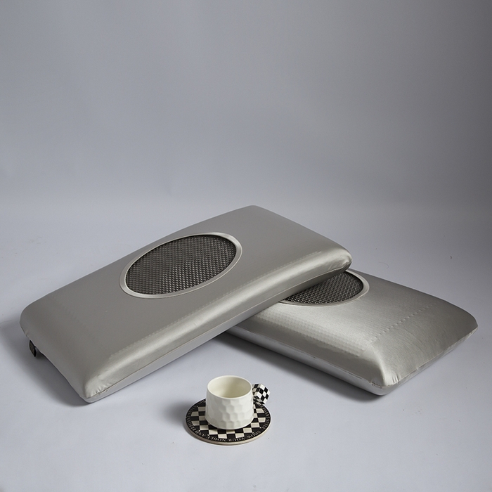 91家纺网 家纺一手货源 找家纺 胜诗梵 2026新款3D黑金竹炭凝胶枕枕头枕芯 宝石灰