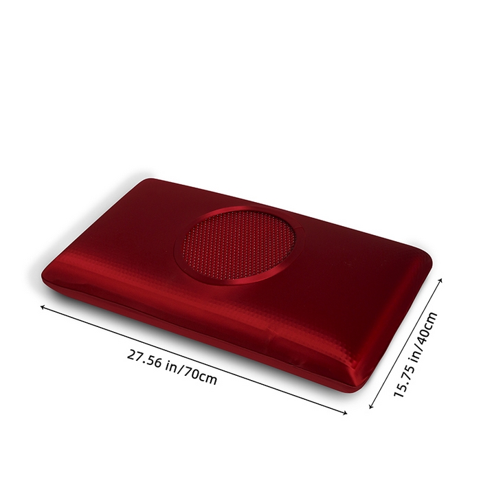 91家纺网 家纺一手货源 找家纺 胜诗梵 2026新款3D黑金竹炭凝胶枕枕头枕芯 宝石红