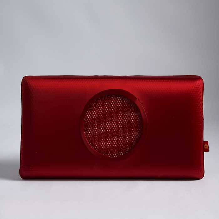 91家纺网 家纺一手货源 找家纺 胜诗梵 2026新款3D黑金竹炭凝胶枕枕头枕芯 宝石红