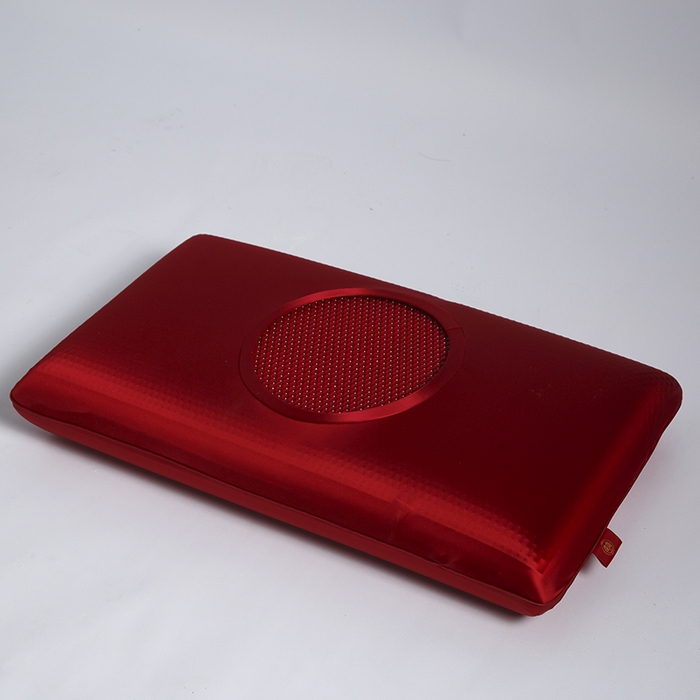 91家纺网 家纺一手货源 找家纺 胜诗梵 2026新款3D黑金竹炭凝胶枕枕头枕芯 宝石红