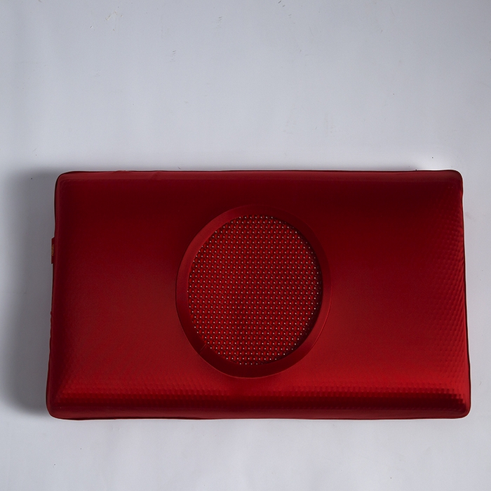 91家纺网 家纺一手货源 找家纺 胜诗梵 2026新款3D黑金竹炭凝胶枕枕头枕芯 宝石红