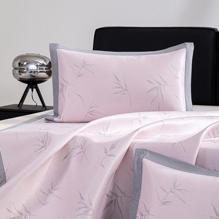 91家纺网 家纺一手货源 找家纺 （总）小牛席业 2026新款高端全PE柳烟冰丝夏凉枕套单枕套枕套单件