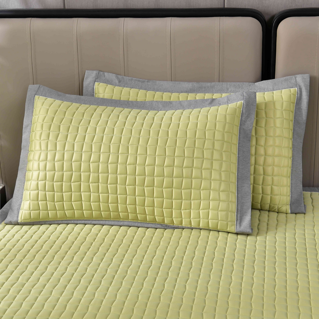 91家纺网 家纺一手货源 找家纺 （总）小牛席业 2026新款加厚款-小冰块乳胶枕套单枕套枕套单件（宽包边+嵌条工艺）