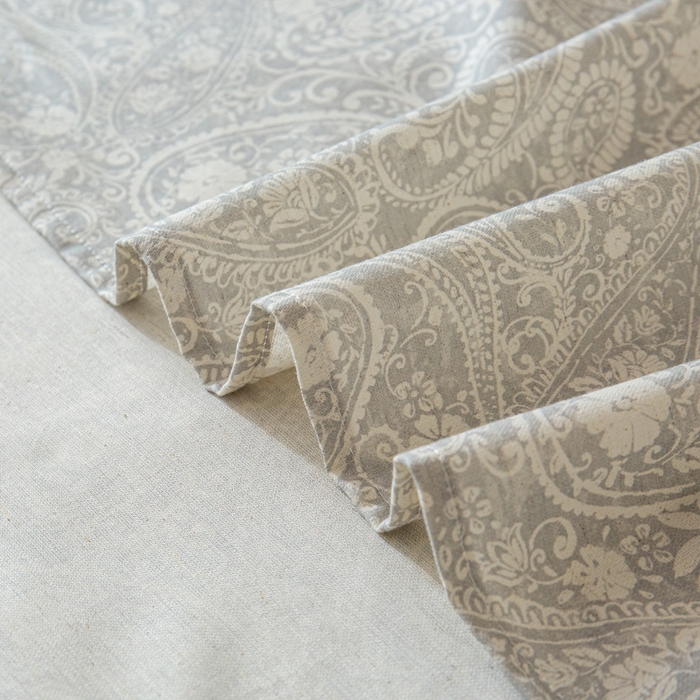 91家纺网 家纺一手货源 找家纺 优米家纺 2026新款棉麻印花床单单件床单单品 暮色织语