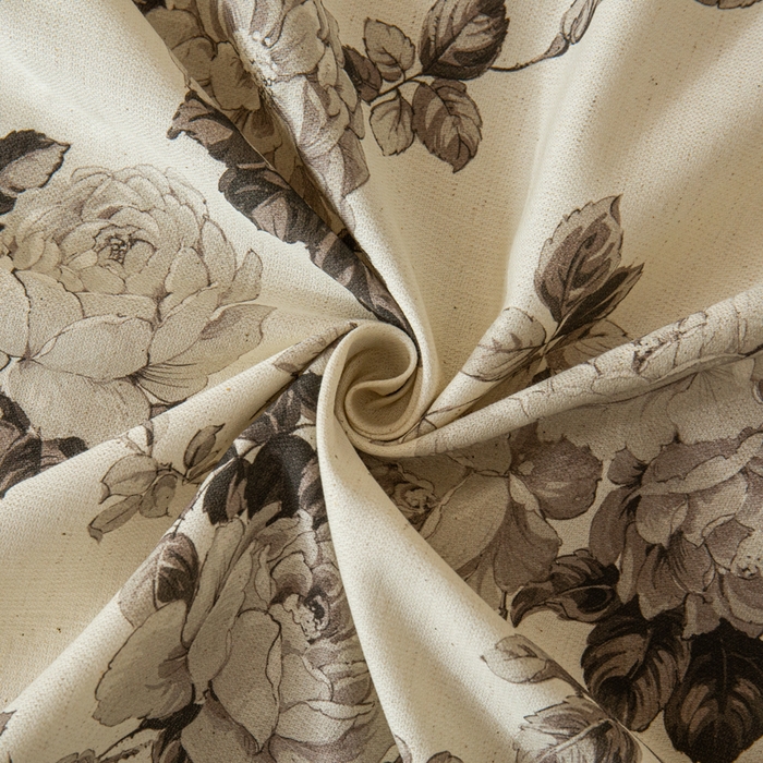 91家纺网 家纺一手货源 找家纺 优米家纺 2026新款棉麻印花床单单件床单单品 月光纱