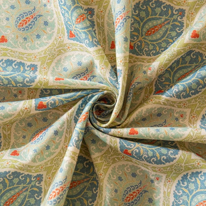 91家纺网 家纺一手货源 找家纺 优米家纺 2026新款棉麻印花床单单件床单单品 云思木想