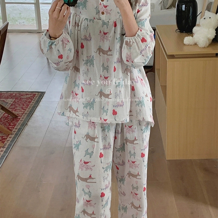 91家纺网 家纺一手货源 找家纺 （总）妍景家居生活馆 2026新款双层纱气球狗狗