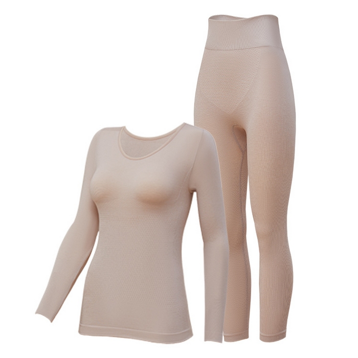 妍景家居生活馆 2026新款羊绒塑身保暖套装 修容肤