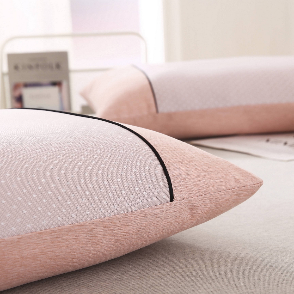 91家纺网 家纺一手货源 找家纺 （总）小牛席业 2026新款PE满天星夏凉【荞麦枕】